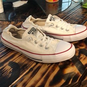 SOLD Converse slip on worn once